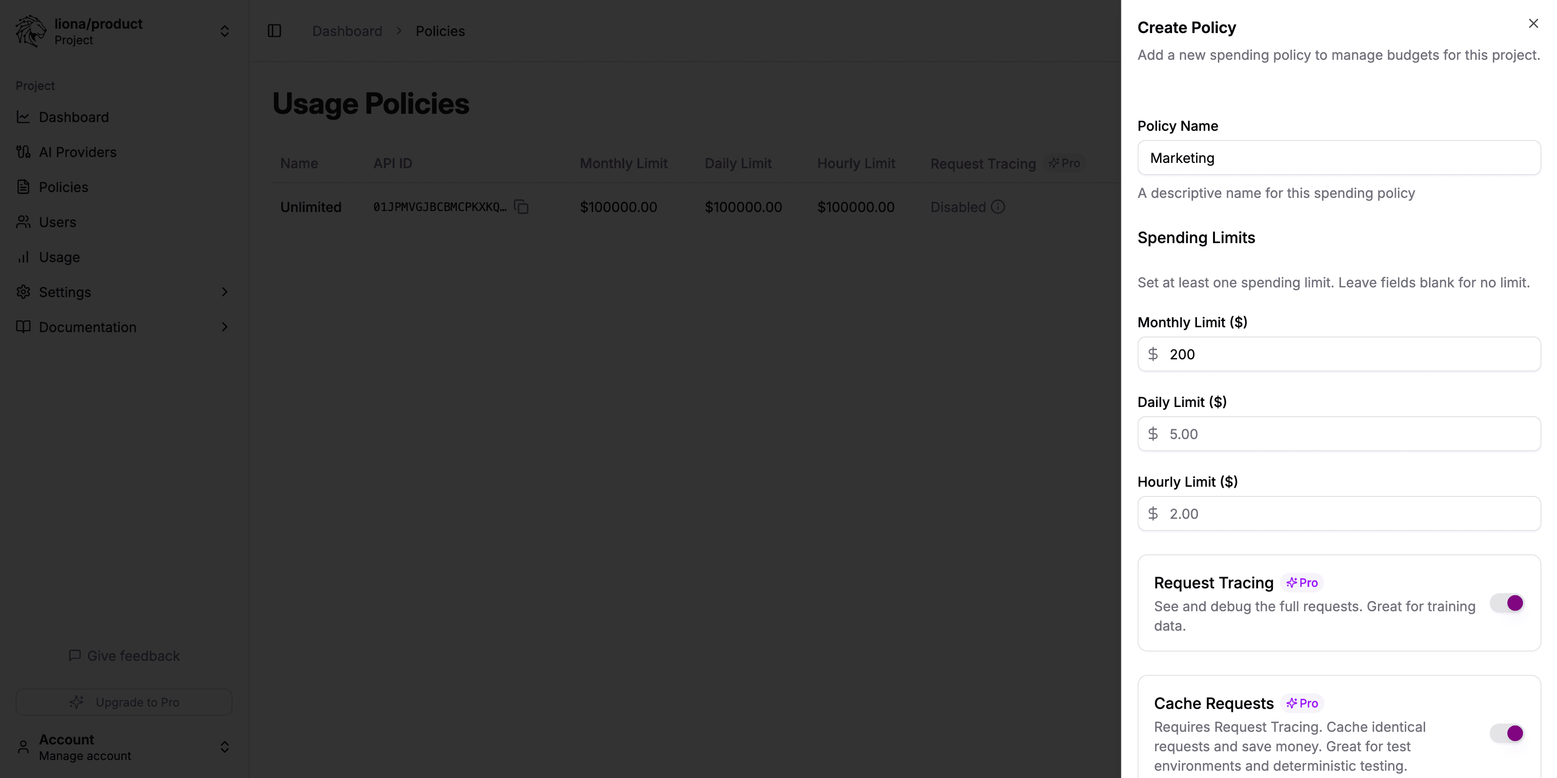 Configure advanced features