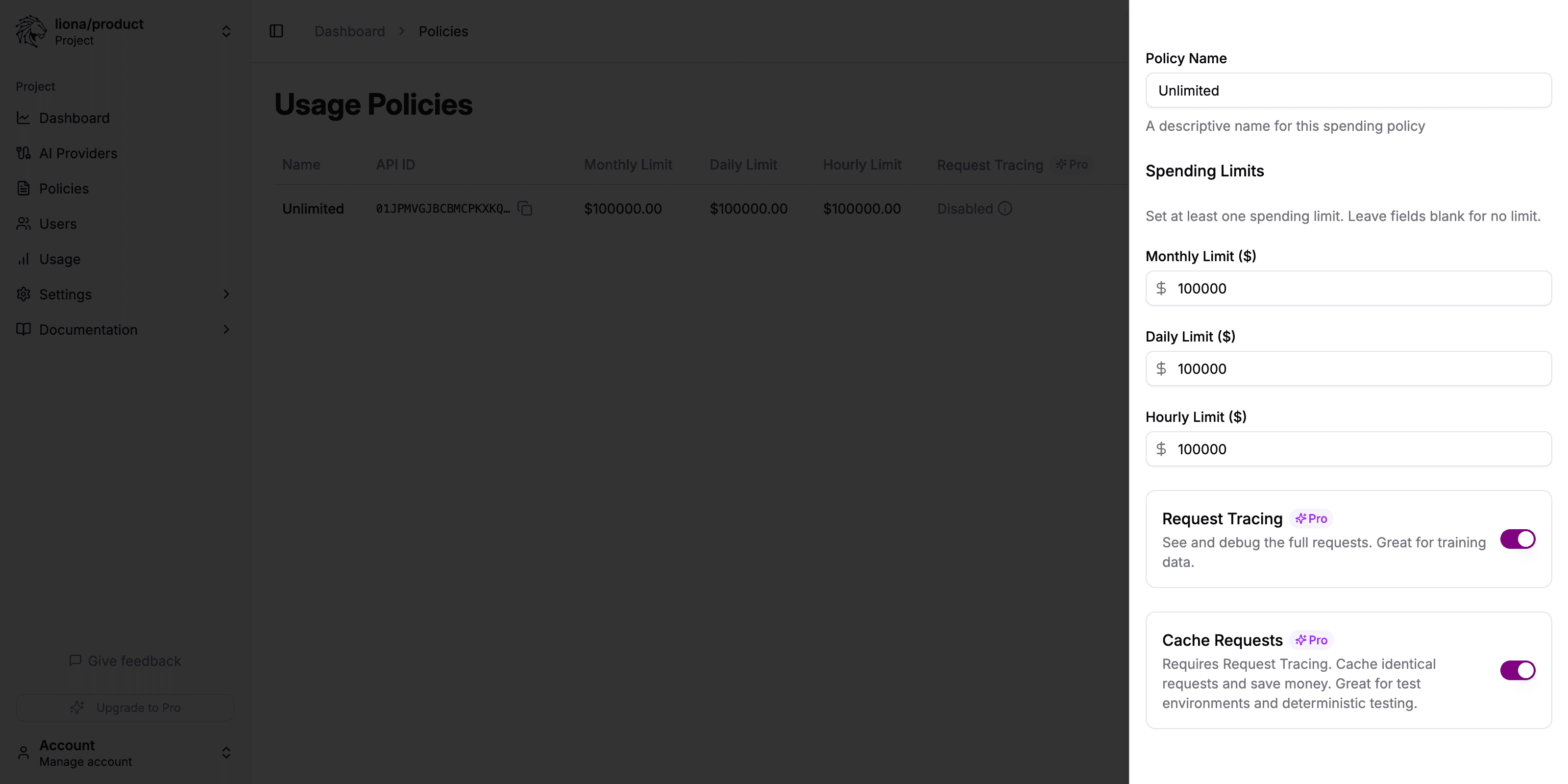 Enable Cache Requests